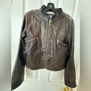 Jean Paul Gaultier Leather jacket Euro size 38